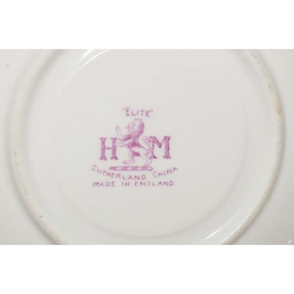 Elite HM Sutherland Tea Cup & Saucer Yellow Floral - Picture 13 of 14